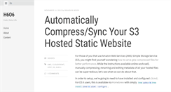 Desktop Screenshot of h6o6.com